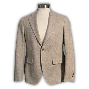 Latorre Men's Size 40-42R Italian Made Tan Blazer Sport Coat